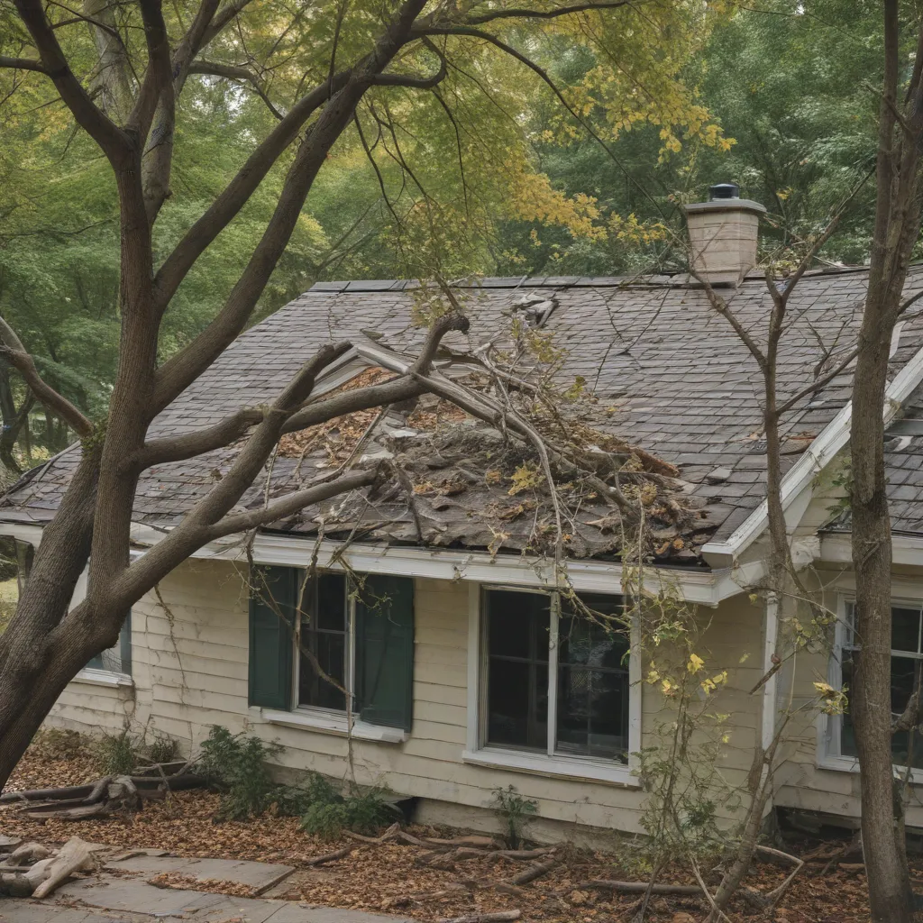 Preventing Roof Damage from Falling Tree Limbs